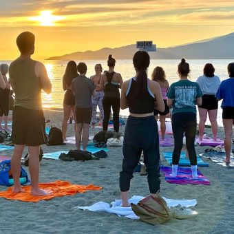 Beach Yoga Small